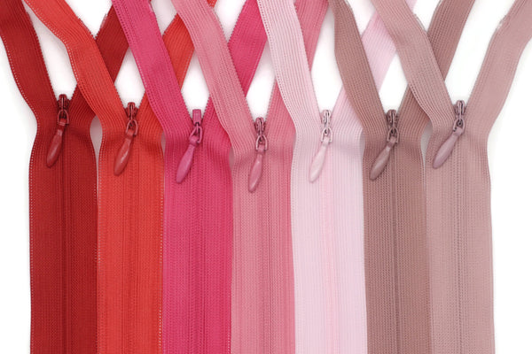 Skirt Zippers, 30 cm (12 inches) Zipper, Dress Zipper, Concealed Zippers, Hide Zipper, Secret Zipper,Invisible Zippers, Colorfull Zippers