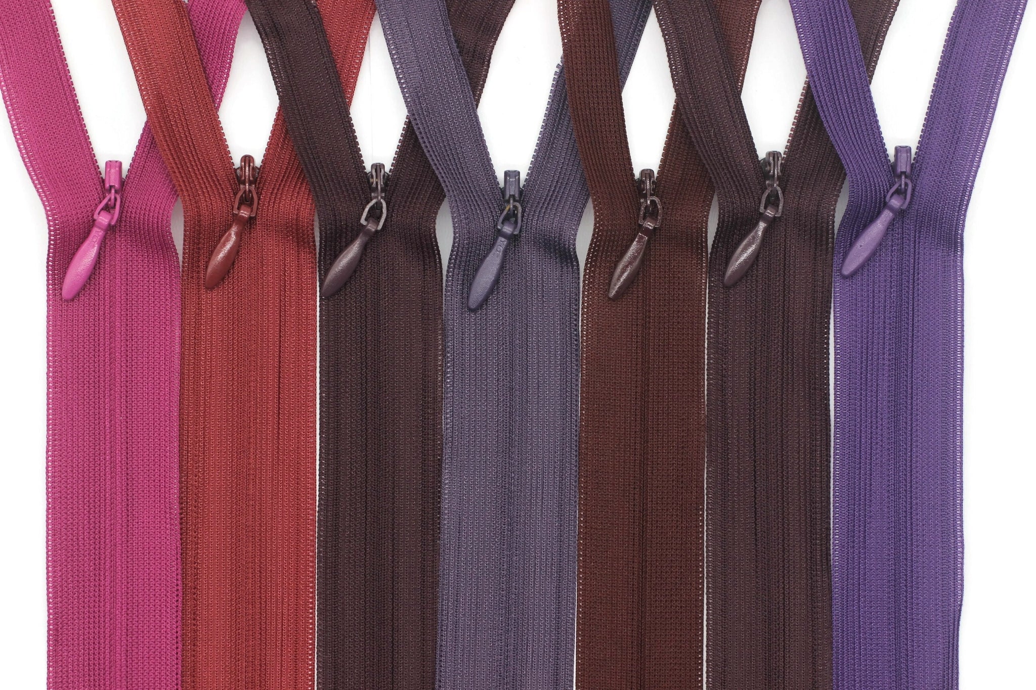 Skirt Zippers, 35 cm (14 inches) Zipper, Dress Zipper, Concealed Zippers, Hide Zipper, Secret Zipper,Invisible Zippers, Colorfull Zippers