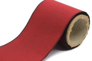 100mm Maron Red Plain Embroidered Ribbons(3.93 inch),Jacquard Trims, Sewing Trim, drapery trim, Jacquard Ribbons, trim for drapery, 202 V11