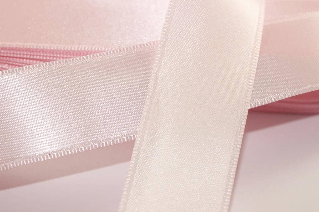 10 meters Pink Satin Ribbon, Double Sided Ribbon, Silky Ribbon, Satin ...