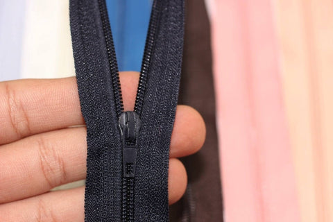 10 pcs Black Pants Zippers, 18-60cm (7-23inches) zipper, dress zipper, zipper for skirt, lightweight zipper, dress zipper, zippers PZ01