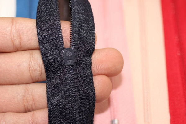 10 pcs Black Pants Zippers, 18-60cm (7-23inches) zipper, dress zipper, zipper for skirt, lightweight zipper, dress zipper, zippers PZ01