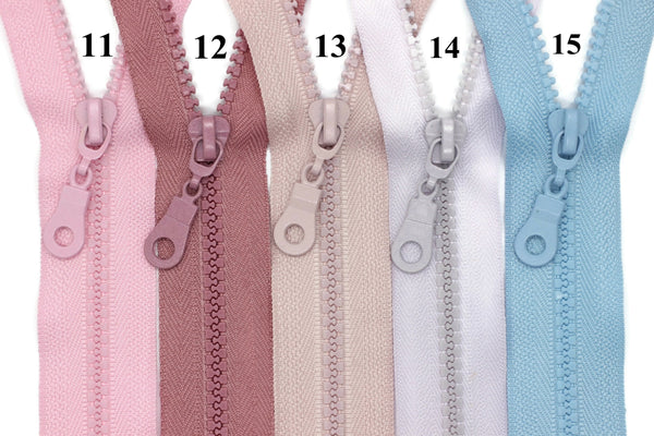 Separating Zipper, 30-100cm (12-40 inches)#5, Plastic Chunky Teeth Zipper, Open Ended Zip, Coat Zipper, Jacket Zipper, Vislon Zipper, PTZP