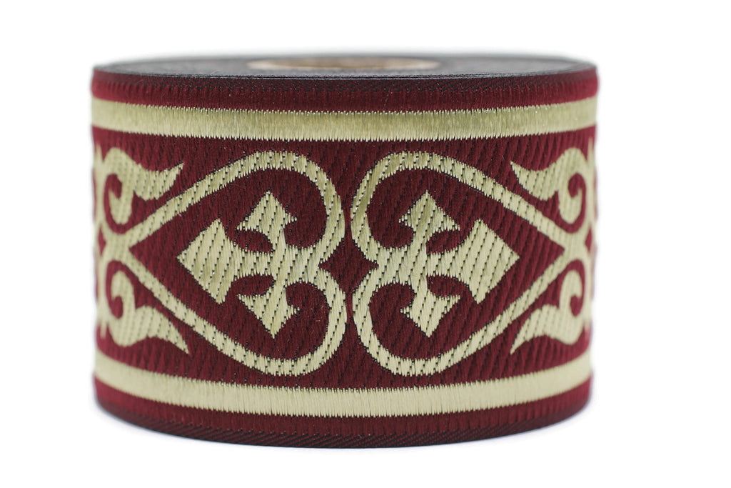 50 mm Royal Celtic Jacquard Ribbon (1.96 inches), Celtic Tapestry, Jac ...