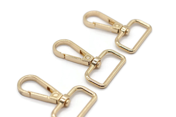 Gold Tone Bag Buckle 47 mm(1.88 inch), Basic Hardware Kit, Swivel Hooks, Metal Buckle, Bag Accessories, Bag Hook, Buckle For Belts And Bags