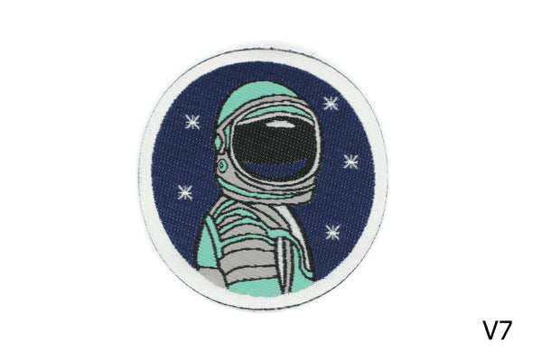 9 Pcs Space Patch Iron On Patch Embroidery, Space Custom Patch, High Quality Sew On Badge for Denim, Sew On Patch, Astronaut Patch