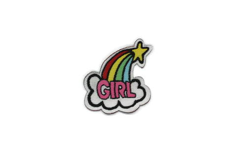 10 Pcs Rainbow Patch 1.9x1.6 Inc Iron On Patch Embroidery, Custom Patch, High Quality Sew On Badge for Denim, Sew On Patch, Applique